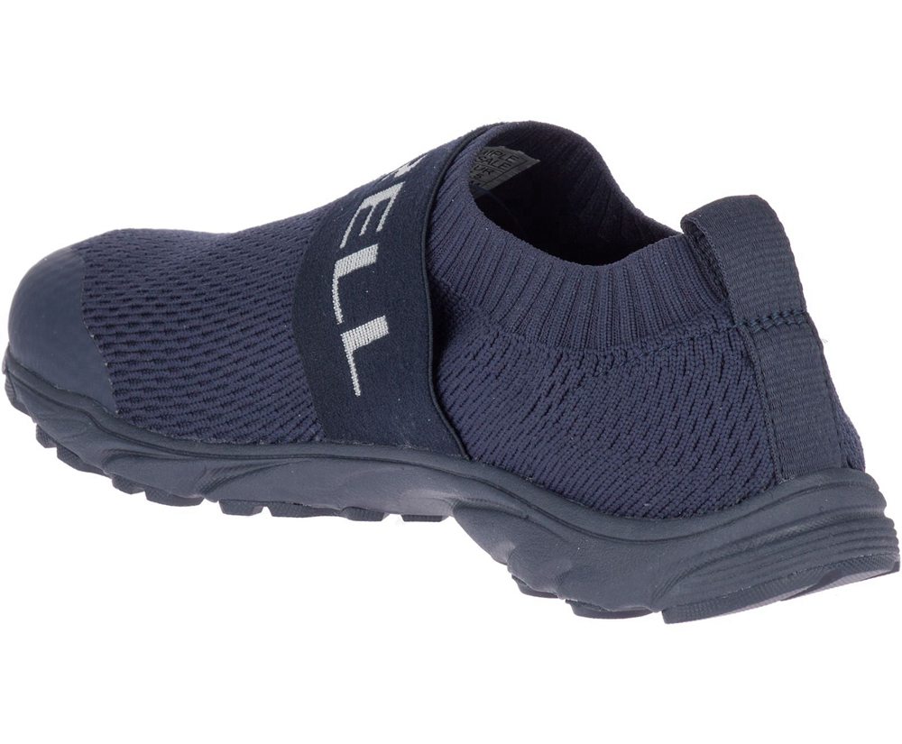 Merrell Slip Ons Navy - Riveter Laceless - Womens 68IKDCXNE